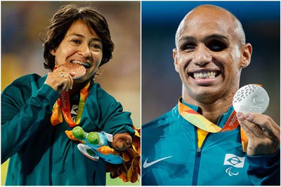 Felipe Gomes e Teresinha de Jesus garantem mais duas medalhas no atletismo