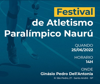 Naurú abre inscrições para seu primeiro Festival de Atletismo
